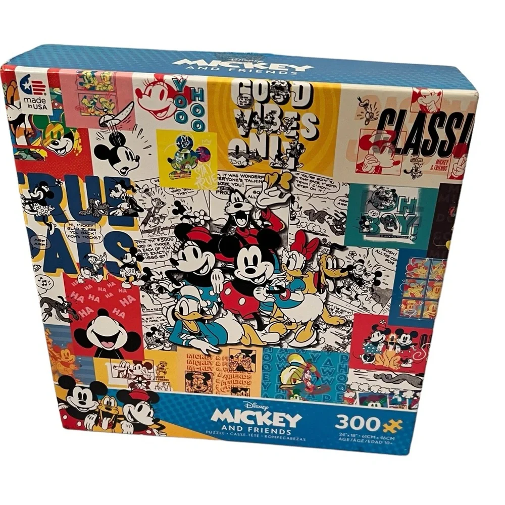 Disney Mickey and Friends 300 Piece Puzzle With Bonus Poster